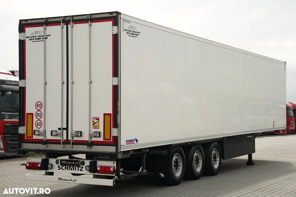 Schmitz Cargobull CAMION FRIGORIFER / TRANSPORT MAXIMA 1300 / AXĂ RIDICATĂ / COȘ PENTRU PALEȚI - 7