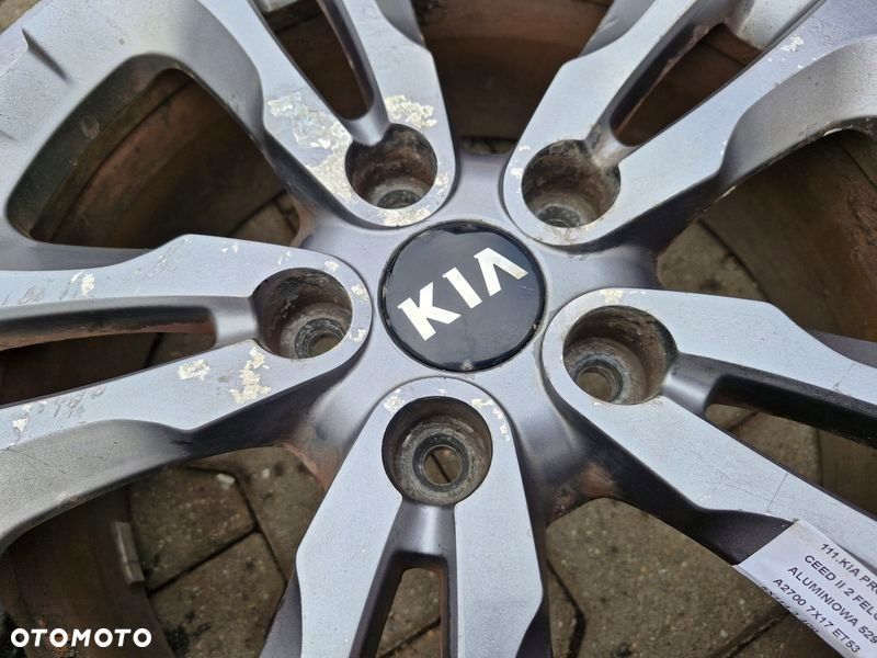 kia proceed pro ceed ii 2 felga alufelga 17 52910-a2700 7x17 et 53 5x114.3 - 2