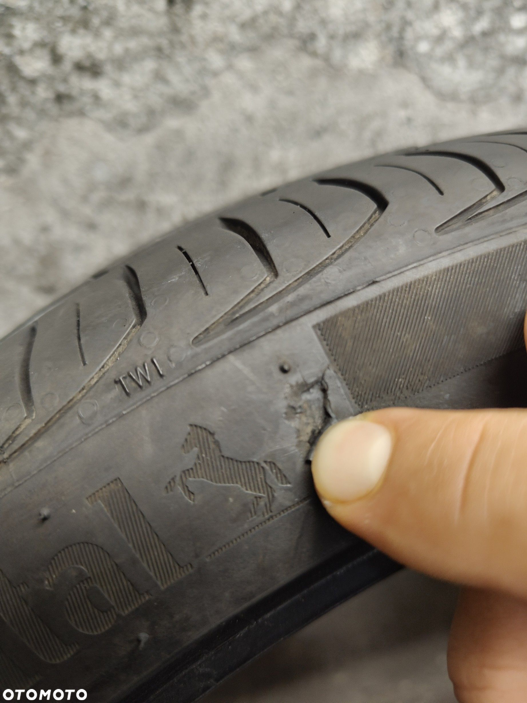Para opon 205/40R17 Continental 6.7mm Opony Letnie (N771) - 7