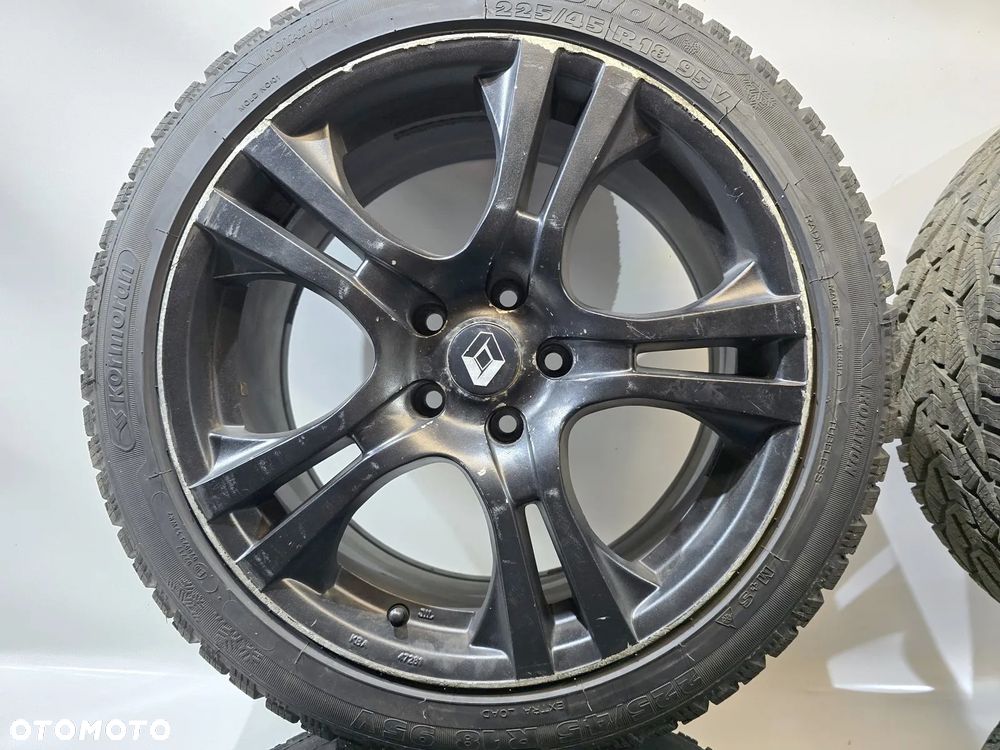 felgi aluminiowe opony zimowe renault laguna III 225/45/r18 - 5