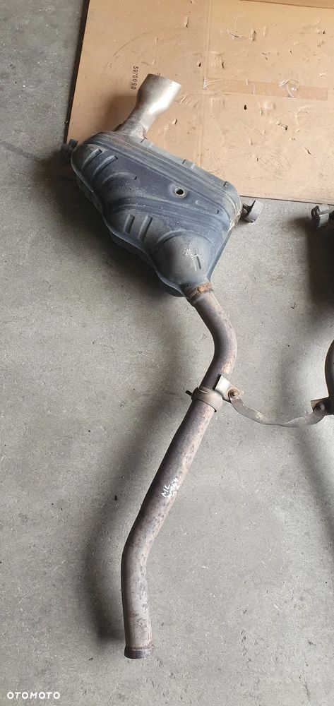 Tłumik końcowy wydech prawy lewy Mercedes ML W164 3.5 V6 A1644906001 A1644905801 - 5