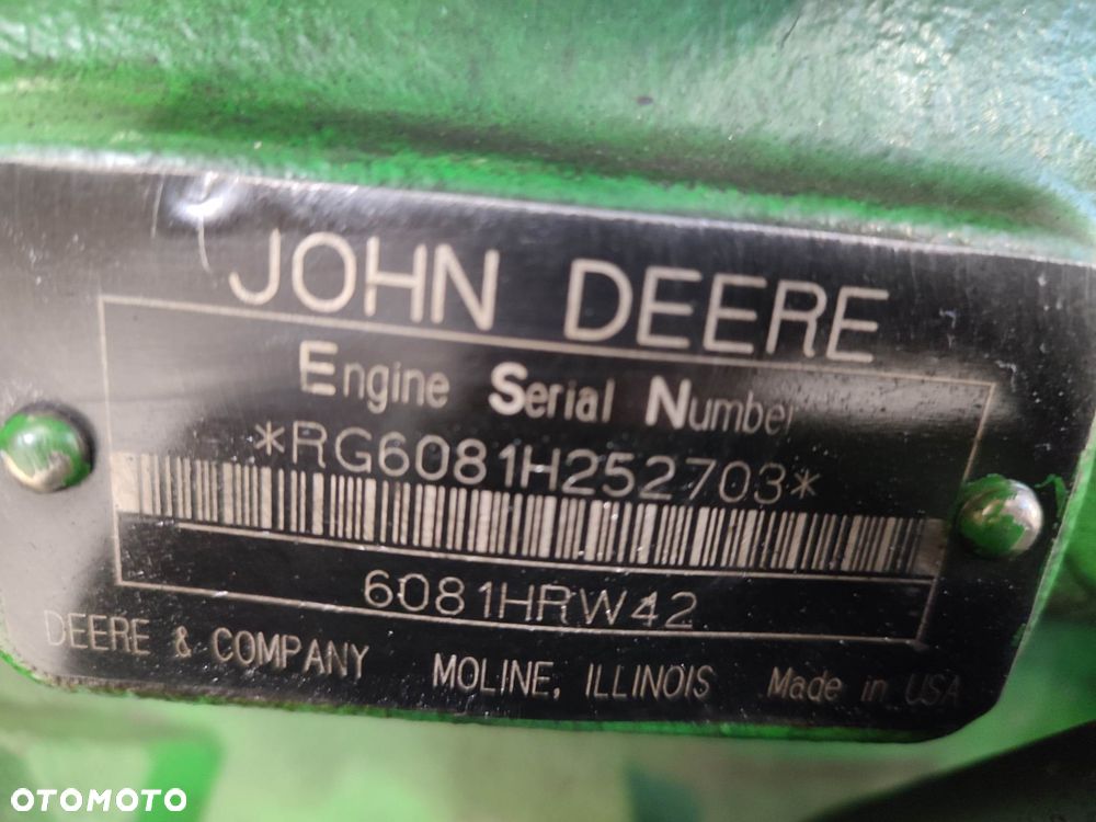 Silnik John Deere 7820 (6081HRW42) - 4