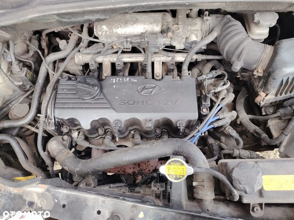 lusterko szyba drzwi silnik 1,3 skrzynia hyundai getz czesci