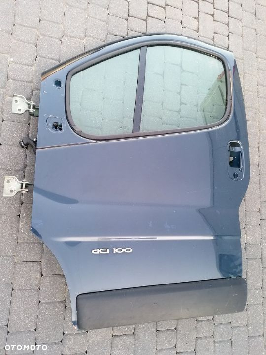 TRAFIC II VIVARO PRIMASTAR DRZWI PRZEDNIE LEWE POMORSKIE - 3