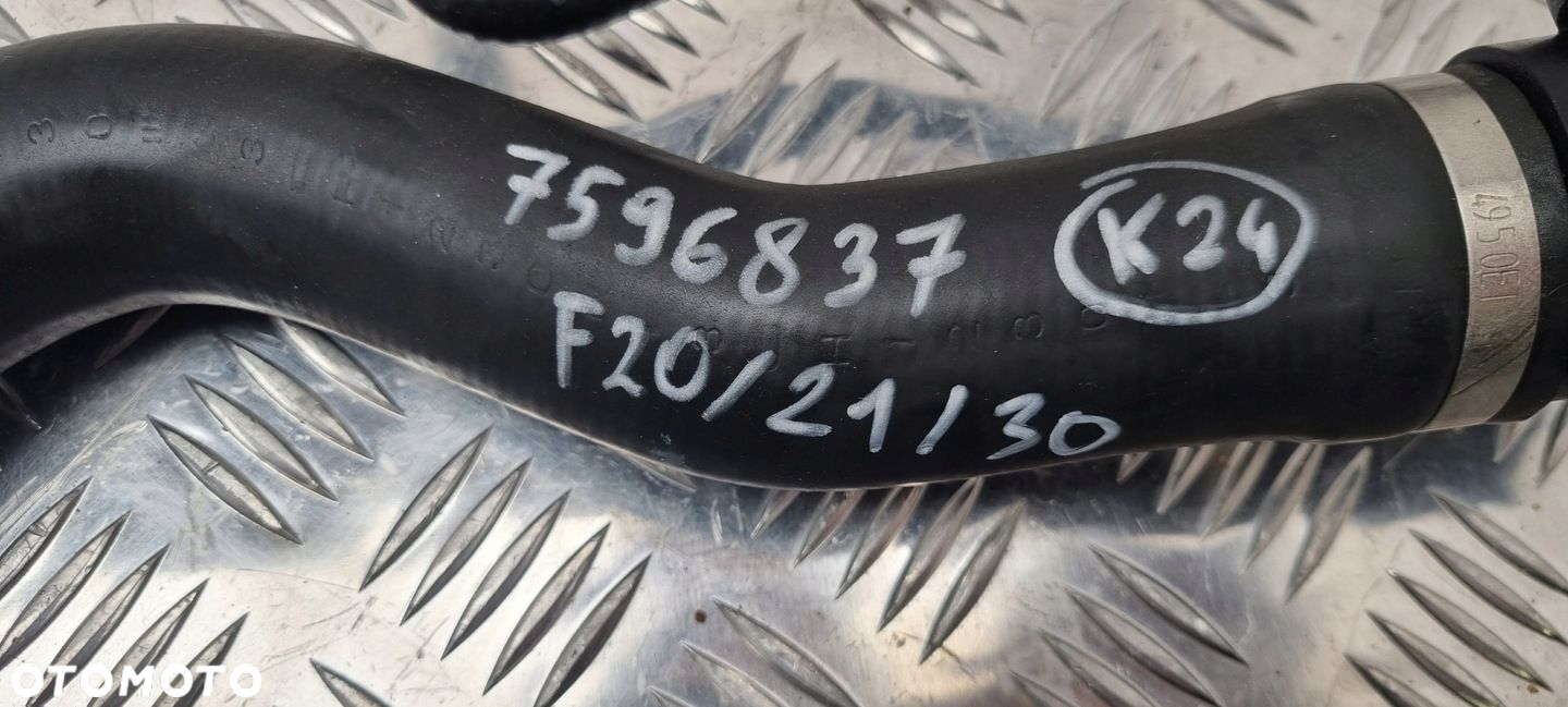 BMW F20 F30 RURA WĄŻ PRZEWÓD WODY 7596837 - 7