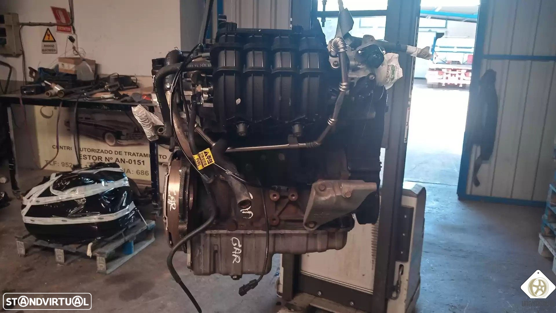 MOTOR COMPLETO CHEVROLET AVEO / KALOS FASTBACK 2008 - 2