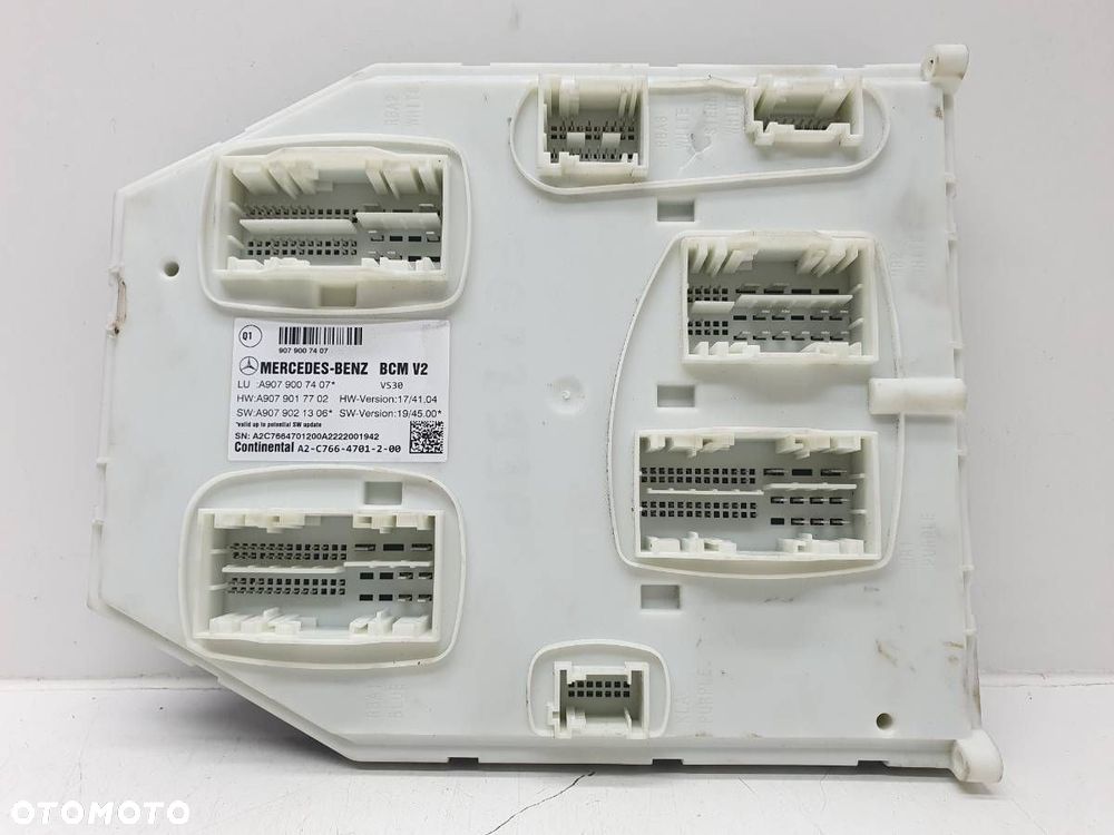 MODUŁ SAM BCM STEROWNIK KOMFORTU SPRINTER 2022 W907 W910 A9079007407 EU