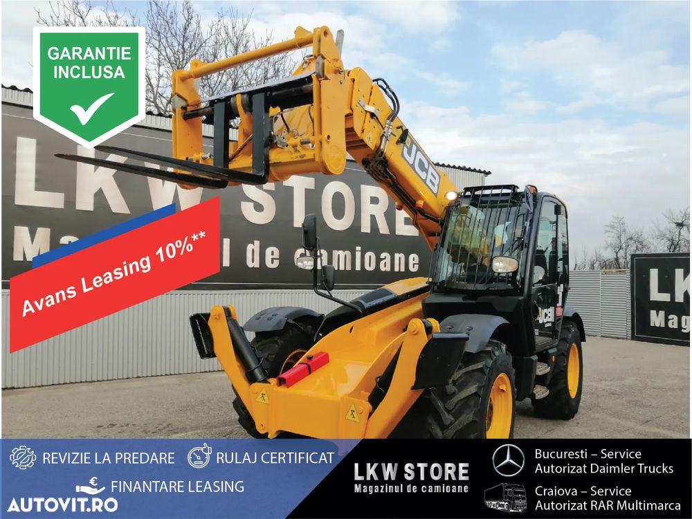JCB 535-125 Incarcator Telescopic/Teleskoplader, 4x4x4, Top !!! - 2