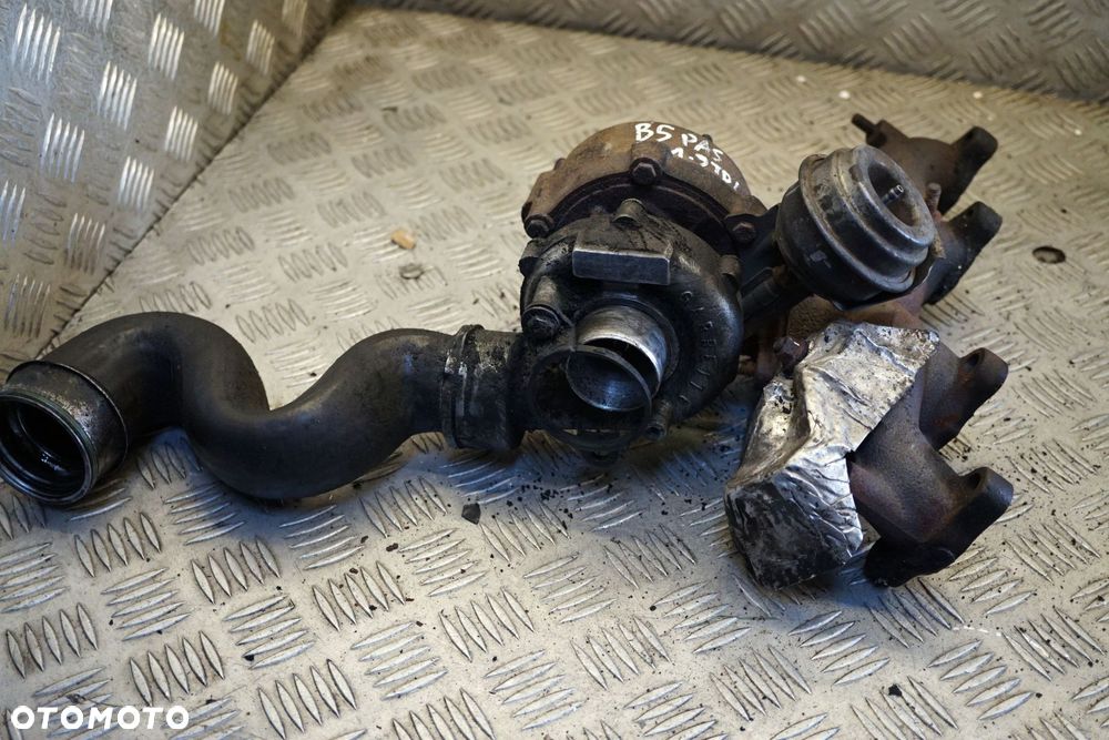 TURBOSPRĘŻARKA TURBINA TURBO PASSAT B5 LIFT 1.9 TDI O38145702G 717858-5 VOLKSWAGEN 2001-2005 - 4