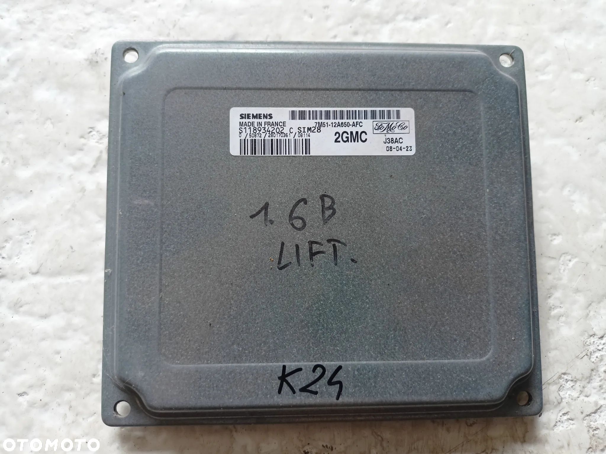 KOMPUTER SILNIKA FOCUS MK2 1.6 B 7M51-12A650-AFC - 1