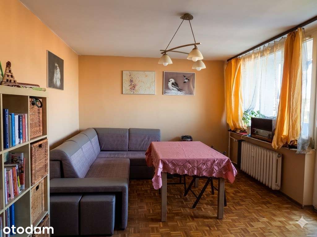 zadbane dwupokojowe mieszkanie z balkonem przy parku