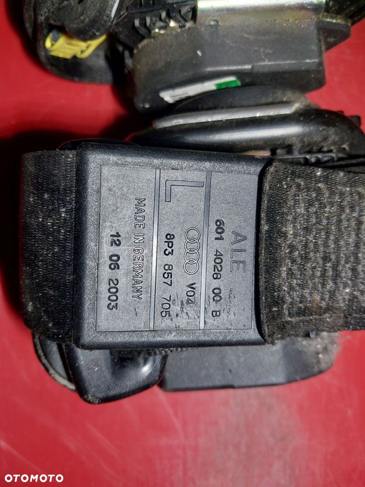 Pas bezpieczeństwa prawy lewy audi a3 8p 3 drzwi - 2