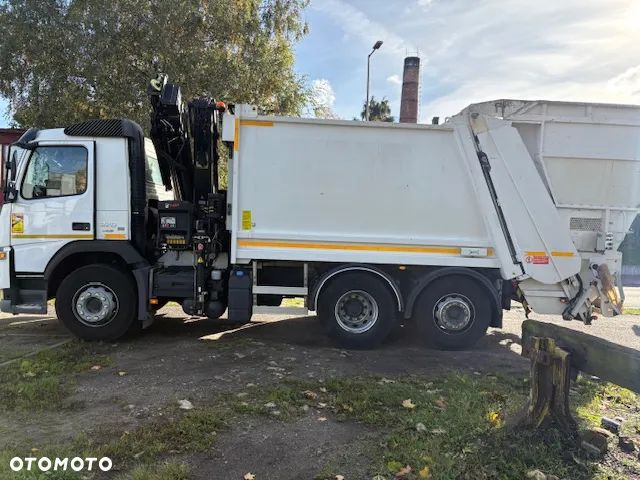 Volvo FM 370 HIAB HDS dźwig Euro 6 retarder 6x2 - 5