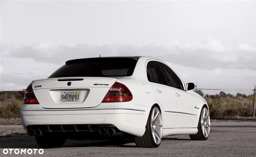 MERCEDES W211 SPOILER LOTKA NA KLAPĘ AMG PODKŁAD! - 9