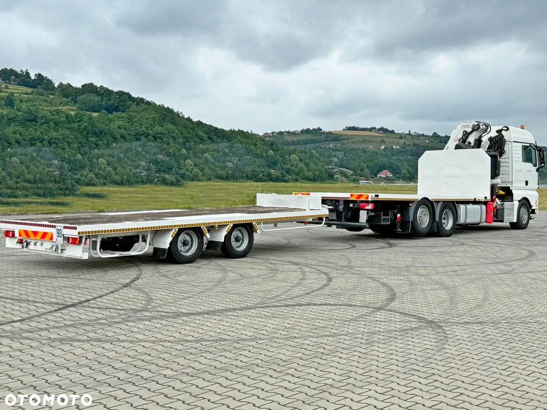 MAN TGX 26.440 * FASSI F455A.2.26E + PILOT + PRZYCZEPA * STAN BDB - 7
