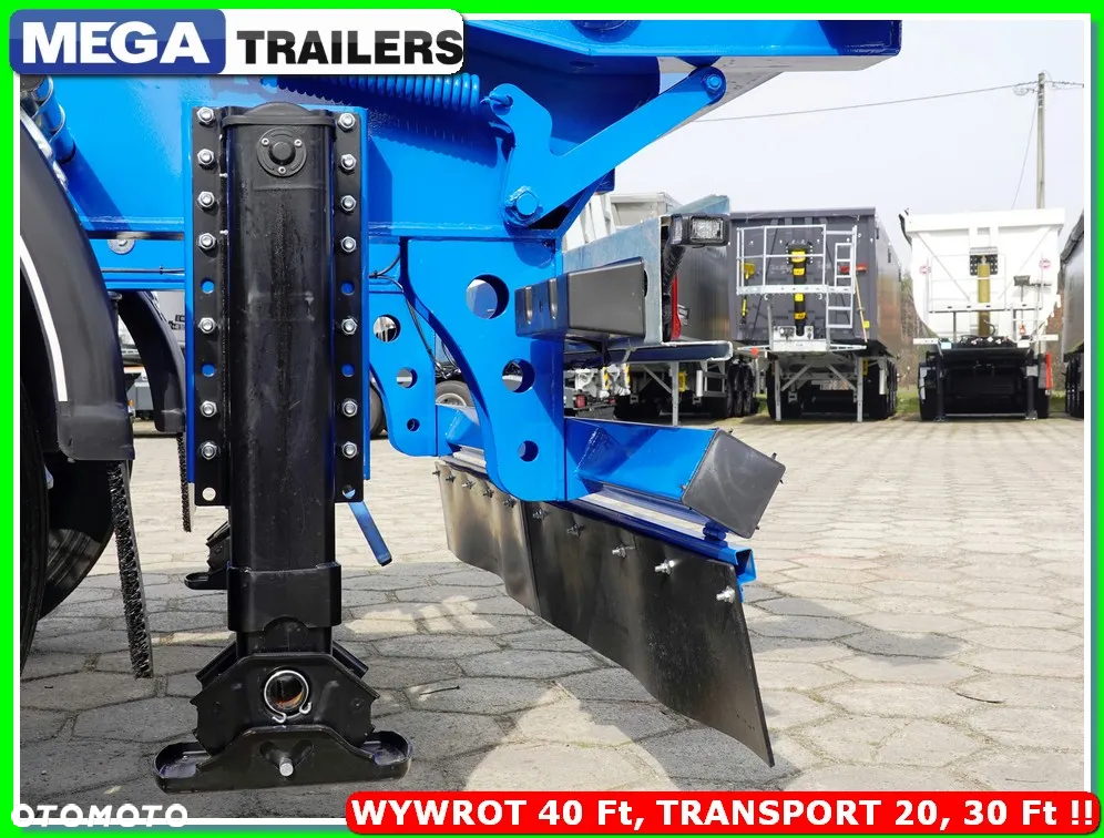 Mega 65 m³ wywrotka na kontener 40 Ft / do 44,0 T DMC zestawu !!! - 16