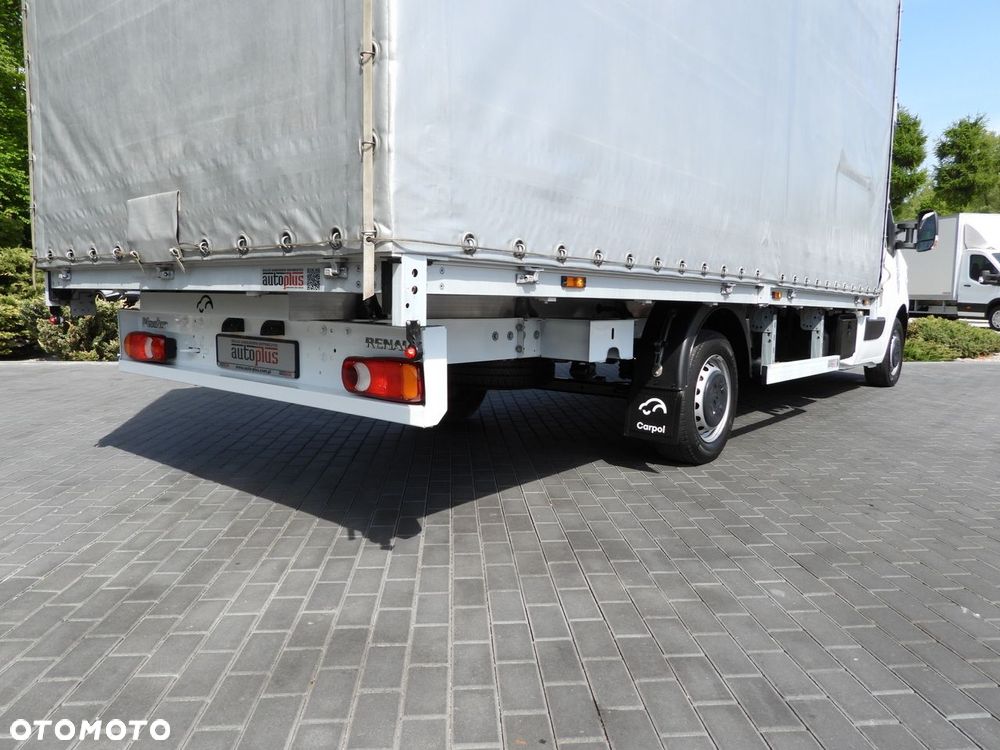 Renault MASTER  PLANDEKA 10 PALET WEBASTO TEMPOMAT LEDY PNEUMATYKA KLIMATYZACJA  165KM - 26