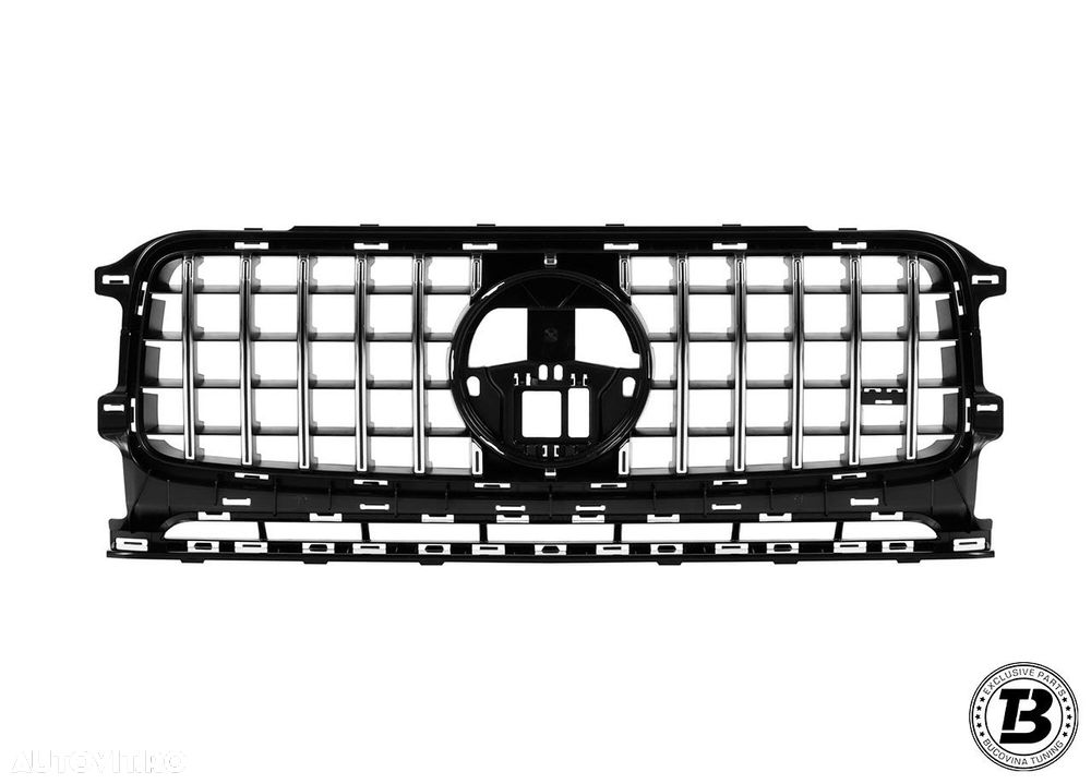 Bara Fata Grila Si Carcasa Faruri compatibil cu Mercedes G Class W465 63 Design - 3