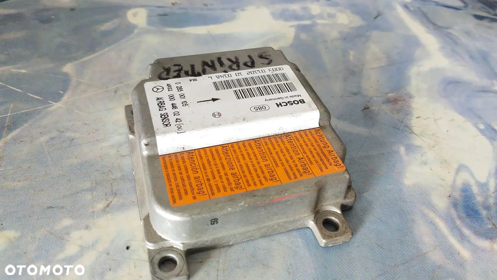 SENSOR AIRBAG MERCEDES SPRINTER 0285001105, - 2
