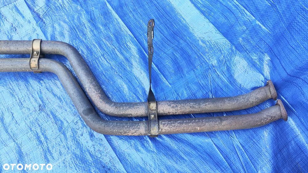 TŁUMIK KOŃCOWY ŚRODKOWY WYDECH KOMPLETNY 7533857 7534342 BMW E90 330i 3.0i N52 - 6