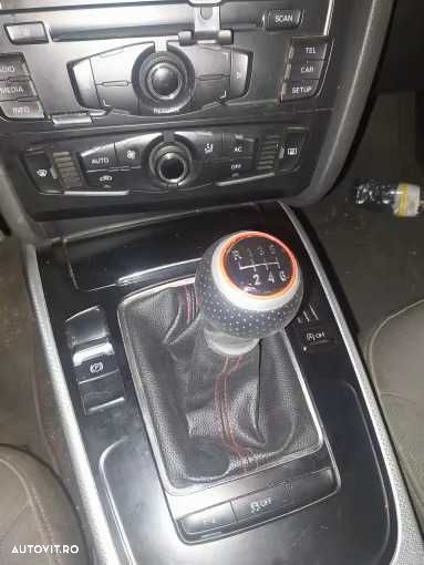 Nuca Schimbator cu Manson Piele Perforata Sline S line AUDI A4 A5 Q5 - 6