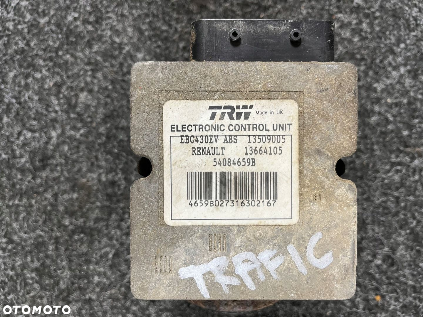 renault trafic II opel vivaro a pompa abs TRW 13509005 13664105 - 2