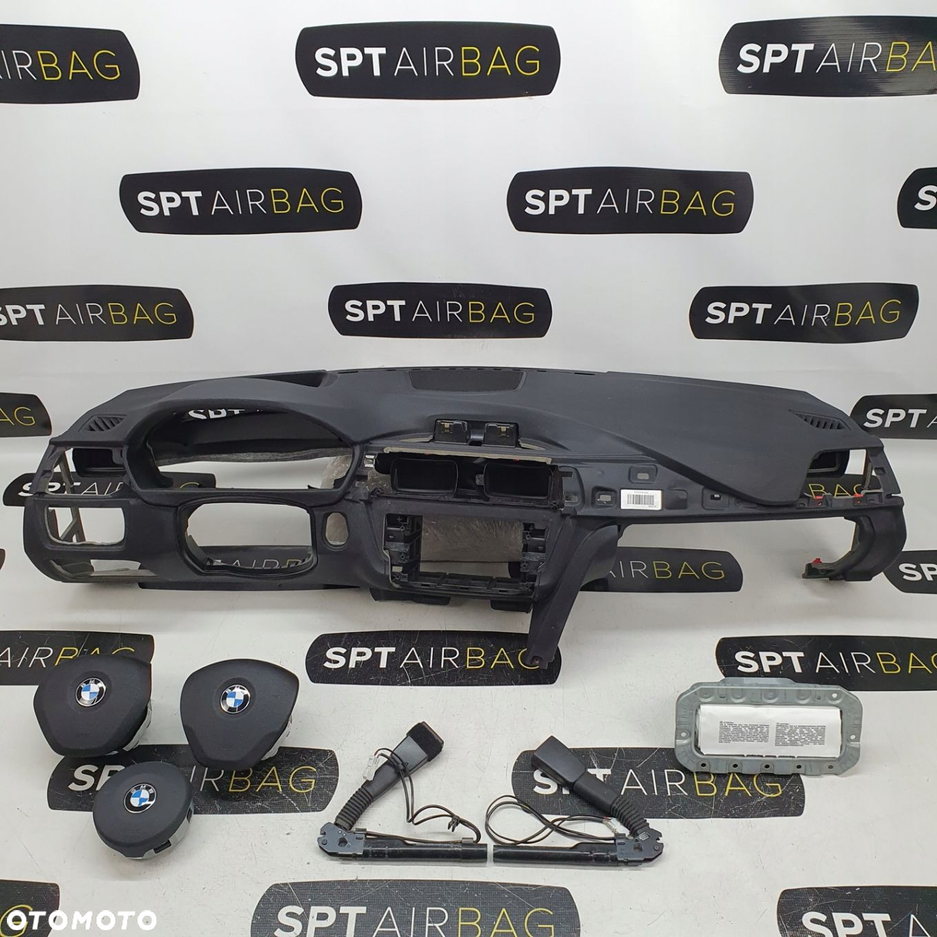 BMW SERIA 4 F32 F33 DESKA ROZDZIELCZA KONSOLA KOKPIT PULPIT PODUSZKI AIRBAG AIR BAG PASY KIT SET - 2
