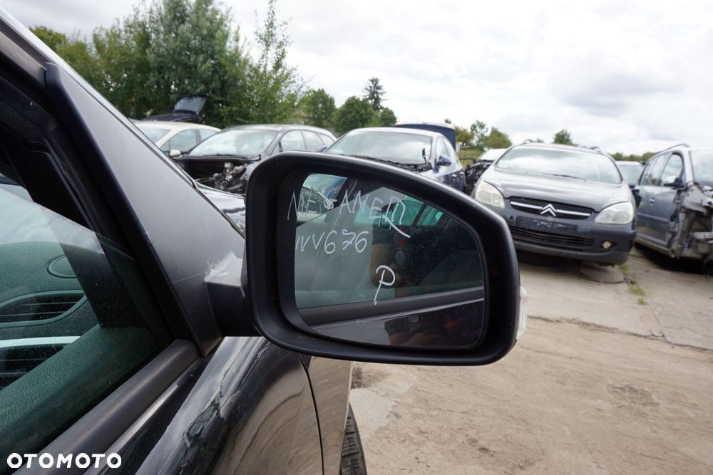 LUSTERKO ELEKTRYCZNE PRAWE MEGANE III PH1 NV676 SKŁADANE EL EU CZARNY RENAULT 2008-2010 - 3