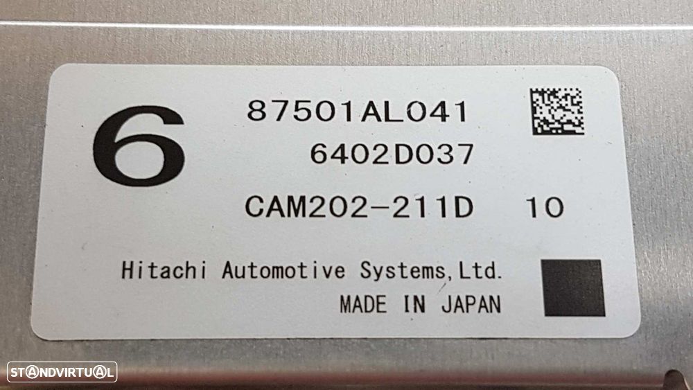 CÂMERA DE VISTA FRONTAL SUBARU OUTBACK (B15) ACTIVE - 4