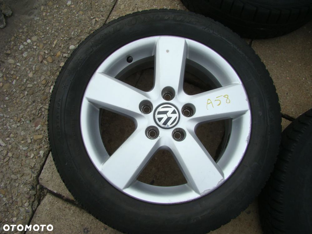 a58 5x112 VW Golf V VI VII Plus Jetta Touran Caddy Sharan 6,5jx16 opony zima - 3