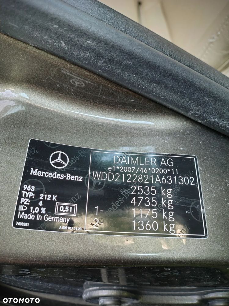 Mercedes-Benz Klasa E 250 CDI 4-Matic BlueEff - 20