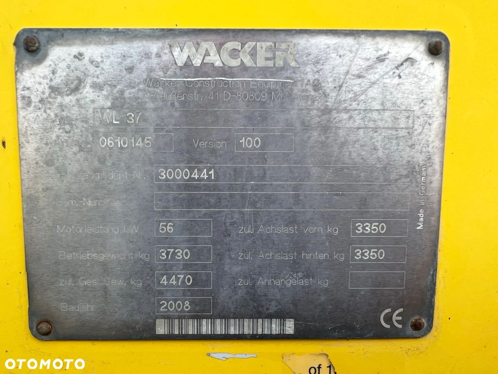 Wacker Neuson WL 37 - 14