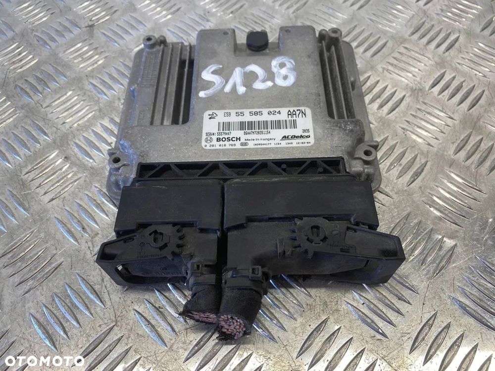 STEROWNIK KOMPUTER SILNIKA OPEL ASTRA H J INSIGNIA A 55585024 0281018769 - 2