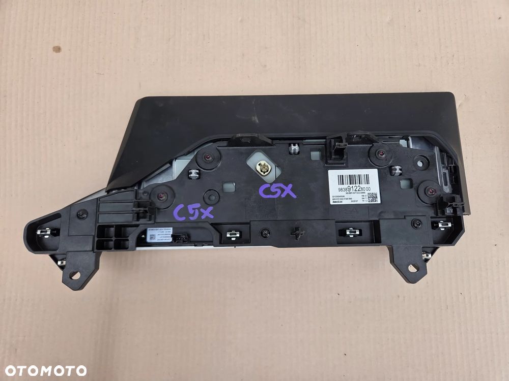 Radio nawigacja wyświetlacz Citroen C5X  9838912280  9851140980 - 6