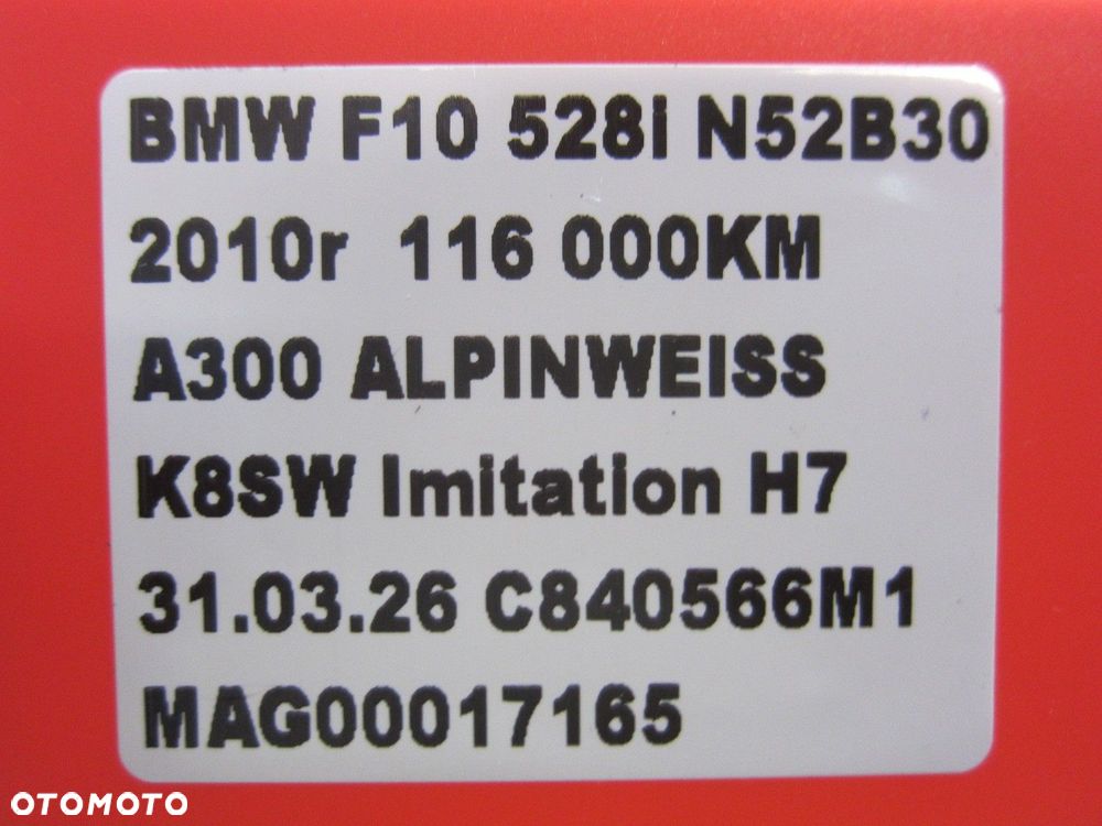 BMW F10 528i 523i N52 N53 SKRZYNIA BIEGÓW AUTOMATYCZNA 8HP45Z 24007606587 - 11