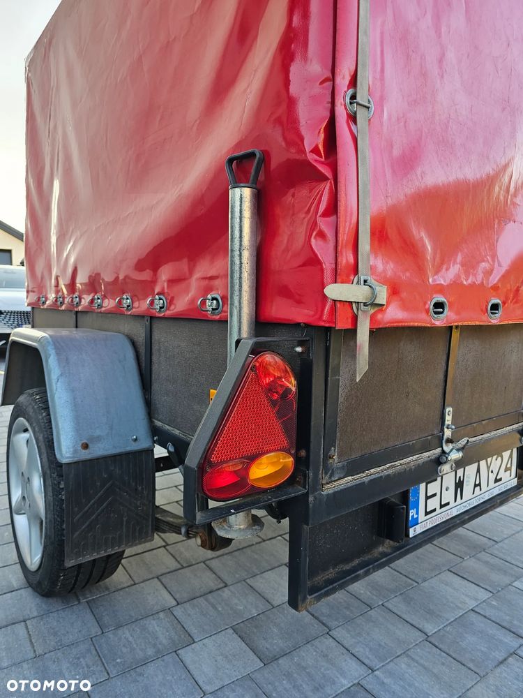 SAM Lekka przyczepa osobowa motocyklowa plandeka resory alufelgi - 10