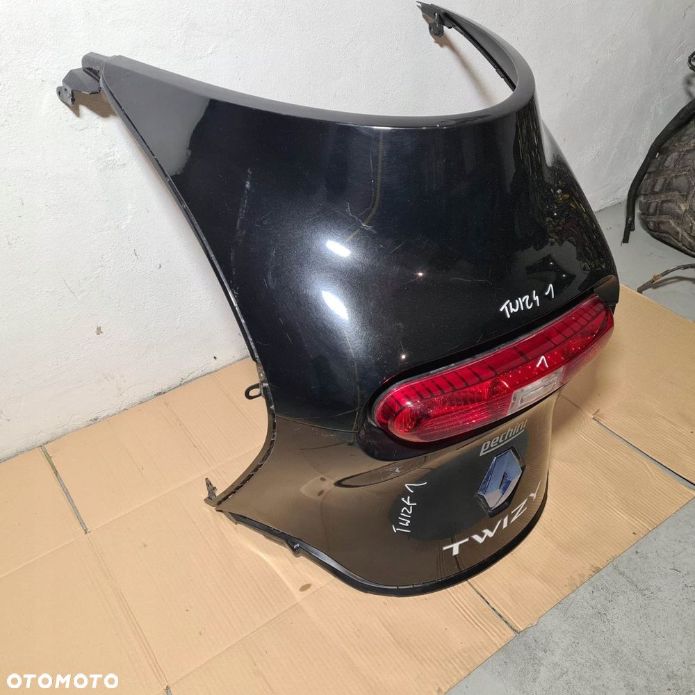 renault twizy zderzak tył lampa osłona dachu klapa - 5