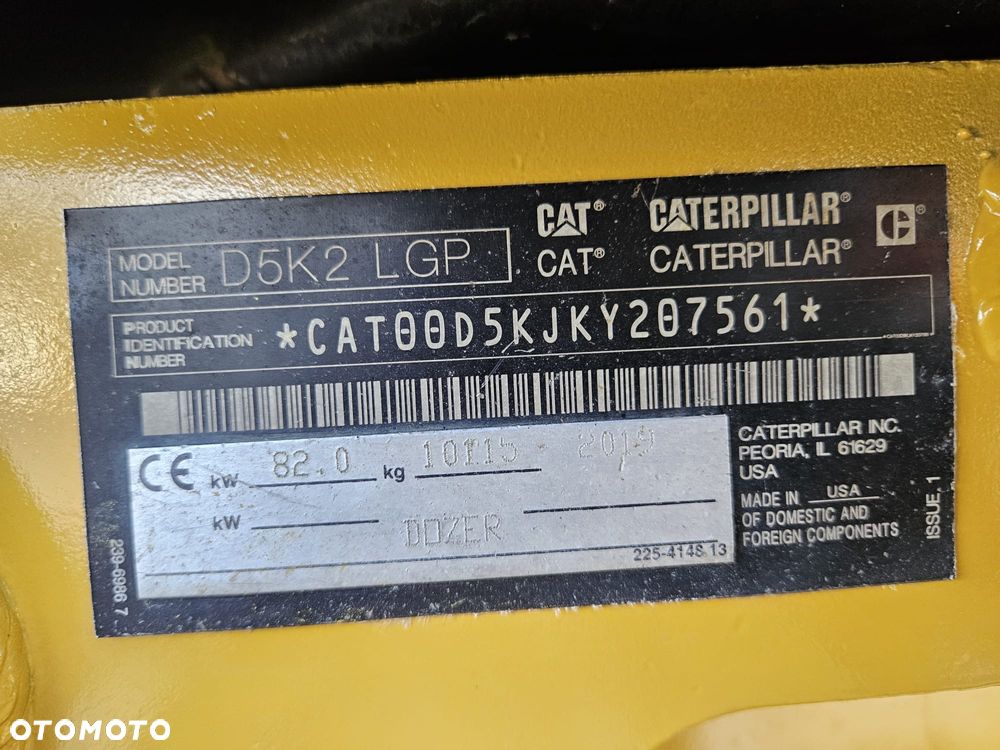 Caterpillar CAT D5K2 LGP 2019 7626 MTH D5 D4 D6 SPYCHARKA - 36