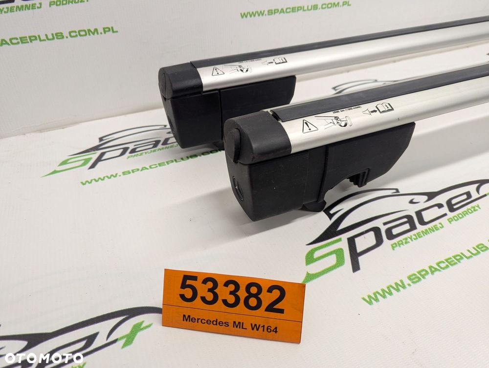 Bagażnik dachowy bazowy belki poprzeczki Mercedes ML W164 - 2