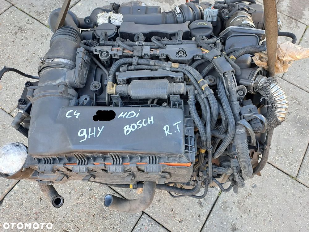 Citroen C4 1.6 HDi 109KM silnik kompletny kod 9HY 9HZ - 11