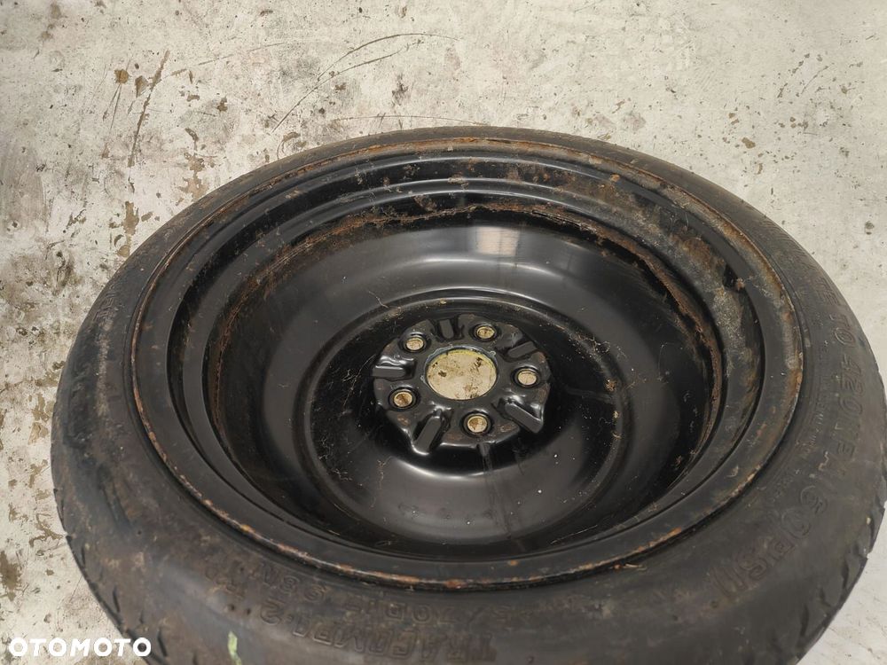 toyota corolla koło dojazdowe dojazdówka 125/70 17 5x114,3 bridgestone - 5