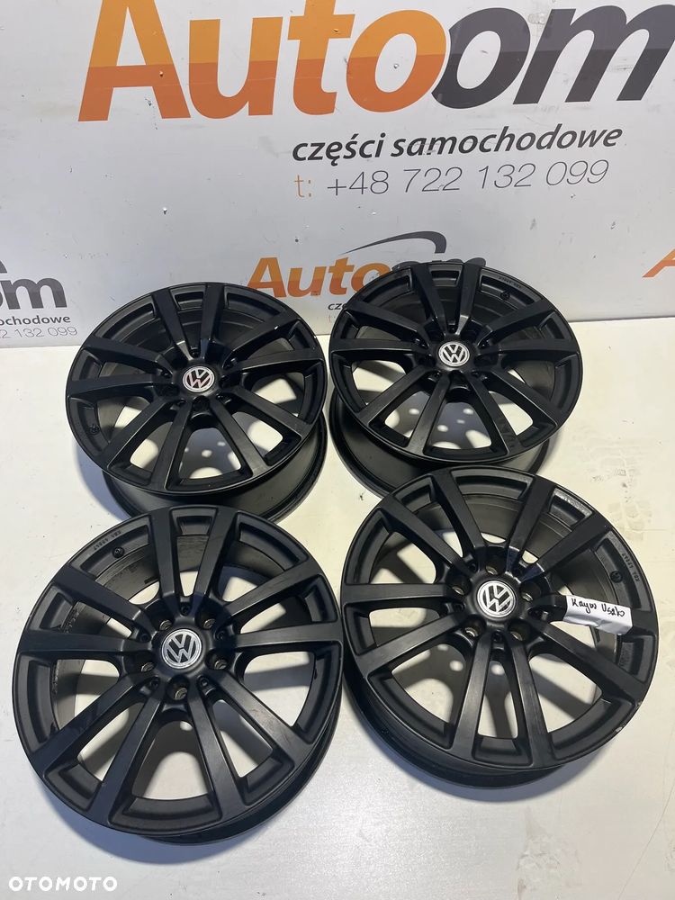 2X FELGI VW AMAROK 5x120 Średnica: 18″ Szerokość: 8″ Odsadzenie ET: 50 RC25-808  Schwarz Klar Matt - 1