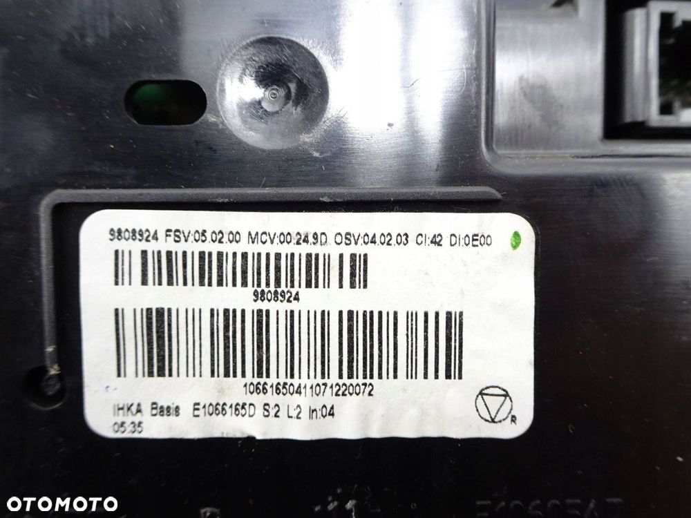 panel klimatyzacji mini countryman r60 - 8