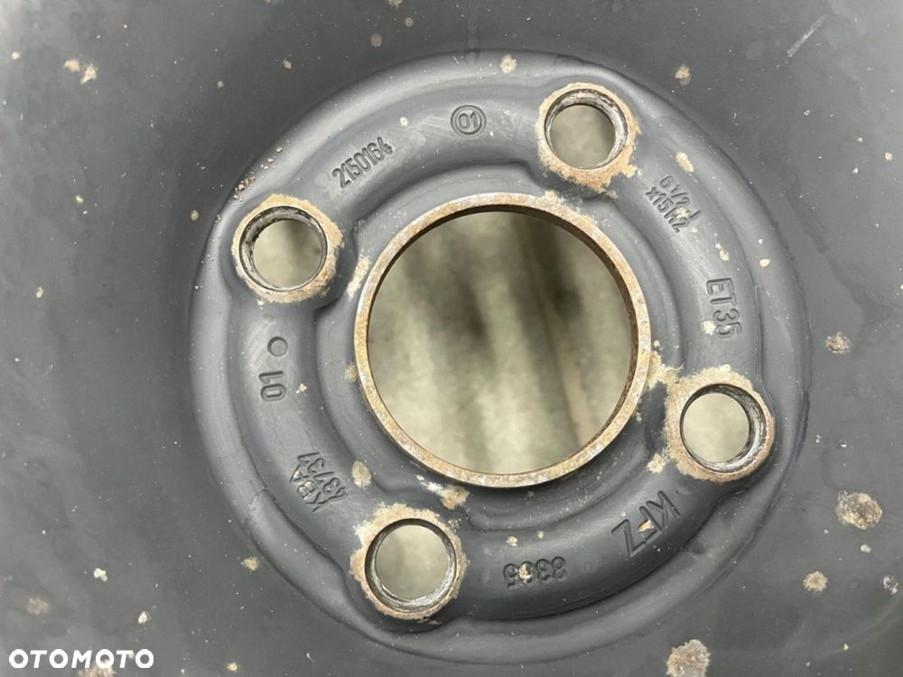 Felgi stalowe Felga Opel Corsa Tigra Astra 15 cali 6,5jx15 ET35 4x100 KOMPLET 2150164 - 7