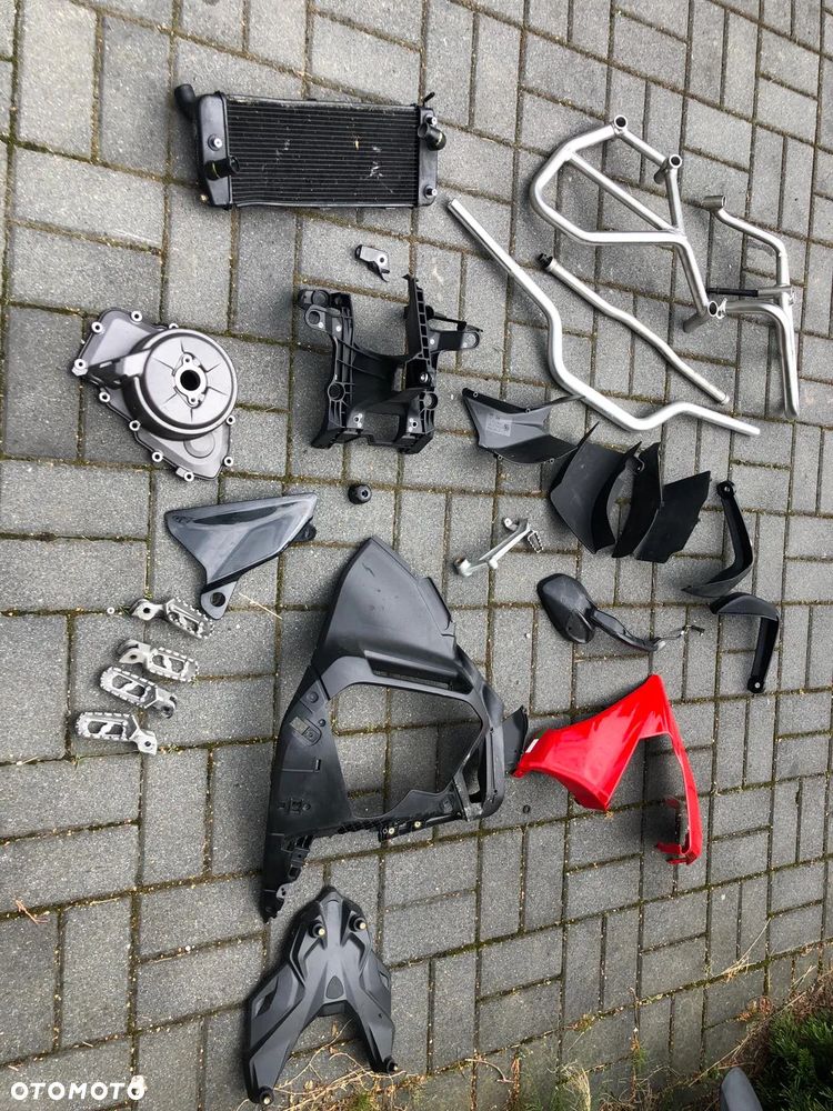 Ducati Multistrada V4 czasza podnóżek lusterko kierownica - 4