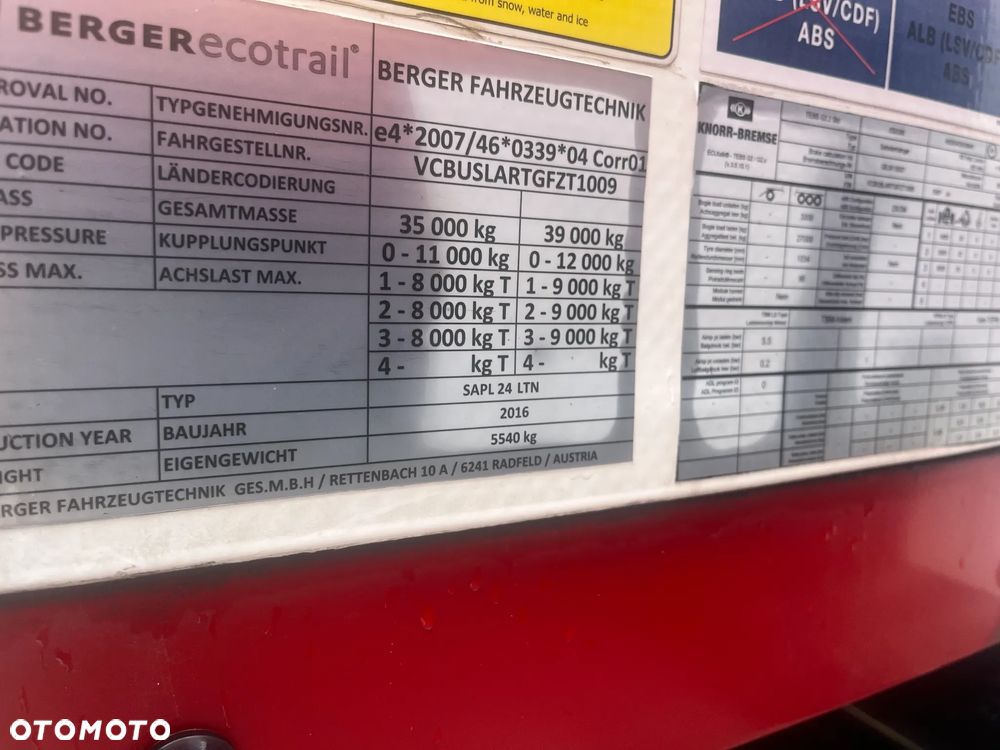 Berger firanka - 7