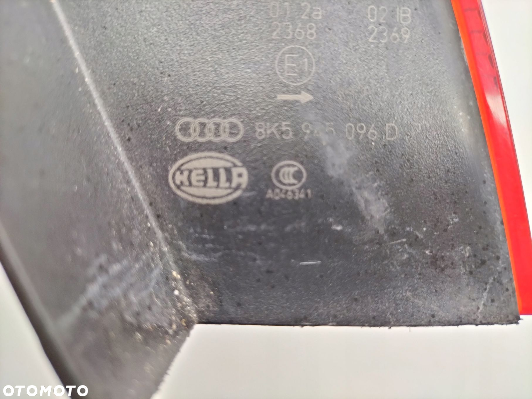 AUDI A4 B8 SEDAN 07-12 LAMPA PRAWY TYŁ W BŁOTNIK WKŁAD 8k5945096d - 6