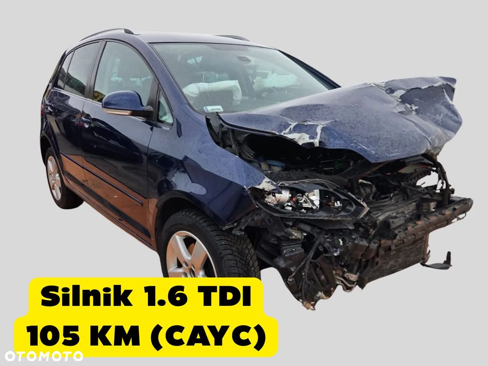 VW Golf Plus 2011 Silnik 1.6 TDI (CAYC) 105 KM (77 kW) LD5Q Na części silnik, drzwi, klapa bagażnika, zderzak, lampa - 2