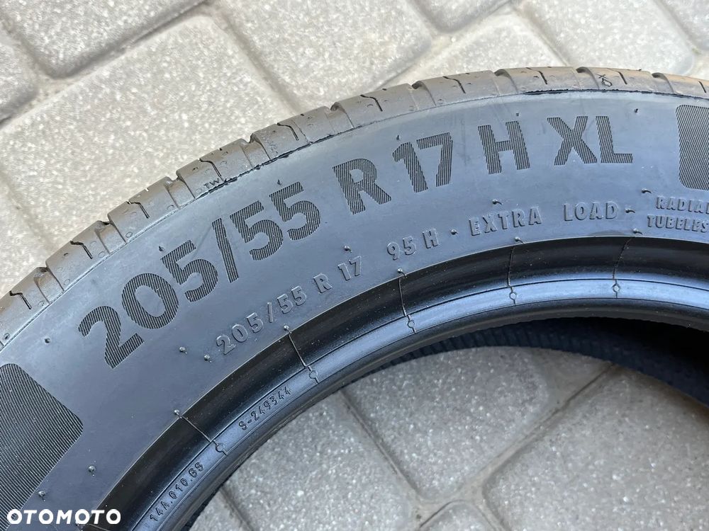CZTERY LETNIE OPONY CONTINENTAL 205/55 R17 95H  7 MM BIEŻNIKA 2024 ROK - 7