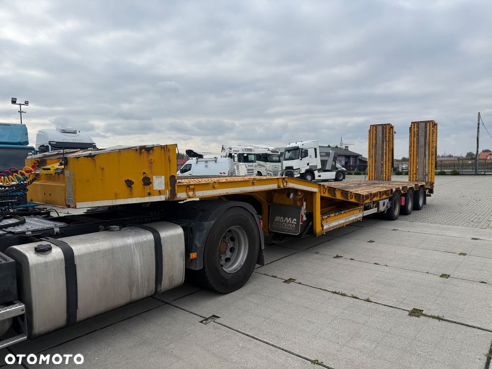 Castera AMC CASTERA / WYCIĄGARKA / 3 OSIE / SKRĘTNA OŚ / RUCHOMY POKŁAD / POSZERZENIA / Z FRANCJI / STAN BDB / / / - 1